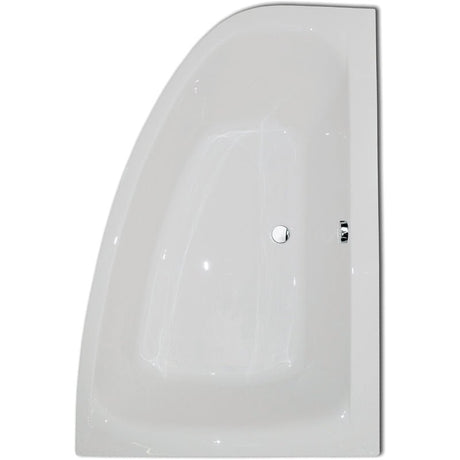 Frontline Aquabathe RH Cloud Corner Bath 1500 x 1000mm - White - SI25225101 - TAP 'N' SHOWER
