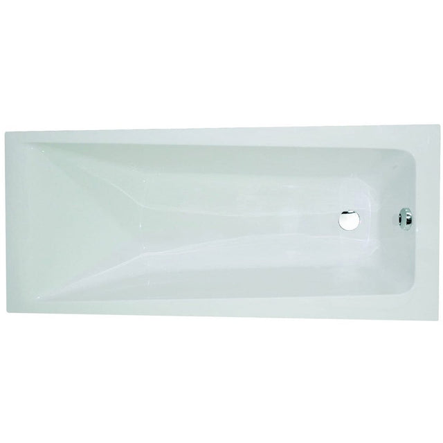 Frontline Aquabathe Atlanta Tungstenite Bath 1400x700mm - White - SI805219T - TAP 'N' SHOWER