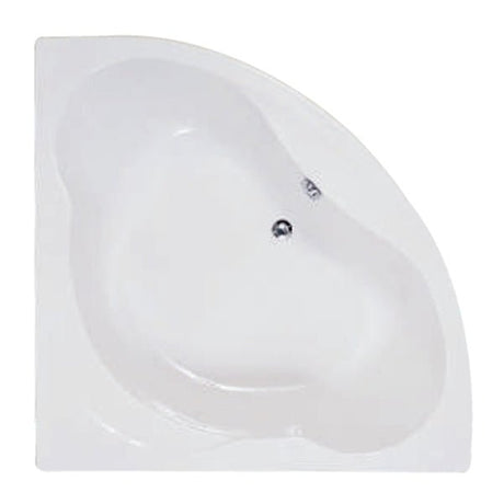 Frontline Aquabathe Lagoon Corner Bath Panel 1200mm - White - TRLGPW12 - TAP 'N' SHOWER
