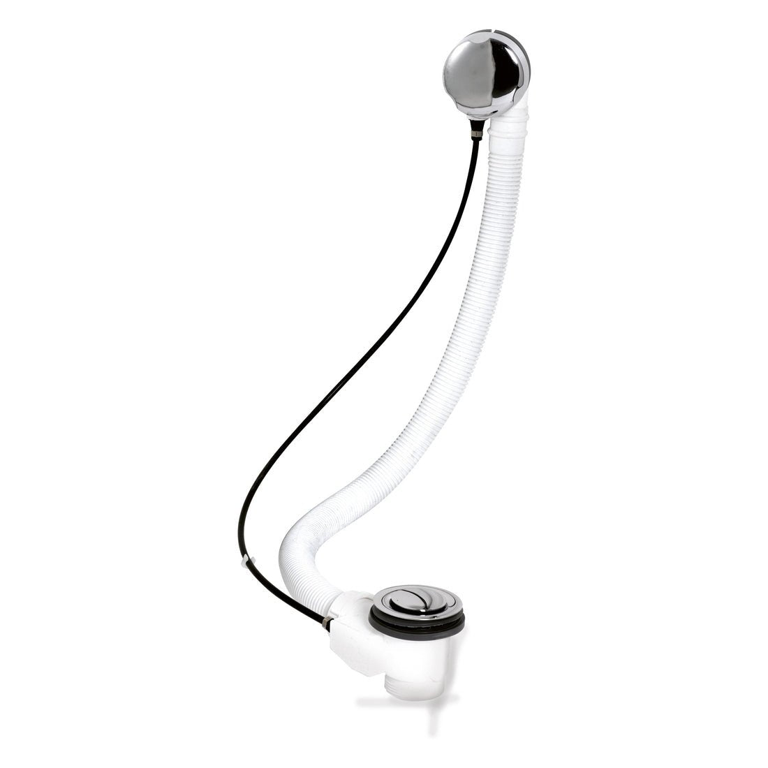 Frontline Extended Bath Pop - Up Waste - Chrome - UFEA333 - TAP 'N' SHOWER