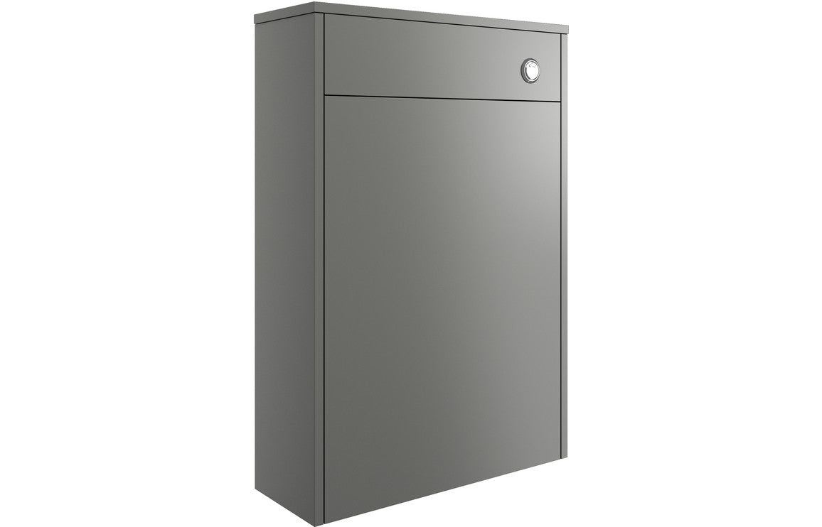 Prystine McAllen Floor Standing WC Unit 600mm - Matt Grey - PRIS2101 - TAP 'N' SHOWER