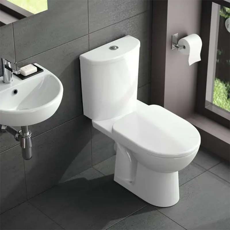 Geberit Selnova Close Coupled Cistern With Dual Flush Bottom W/S - White - 501.047.00.6 - TAP 'N' SHOWER