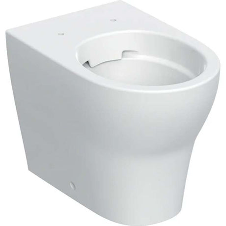 Geberit Selnova Back To Wall Pan Rimless and Shrouded 53cm - White - 502.294.00.7 - TAP 'N' SHOWER