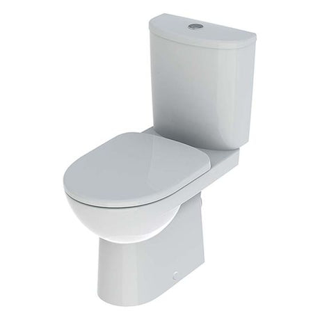 Geberit Selnova 3 - in - 1 Toilet Pack Close Coupled Pan Cistern and Seat - White - 503.121.00.1 - TAP 'N' SHOWER