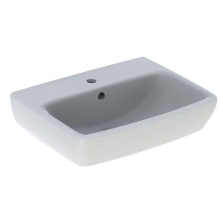 Geberit Selnova 1 Tap Hole Square Cloakroom Basin 450mm - White - 501.473.00.6 - TAP 'N' SHOWER