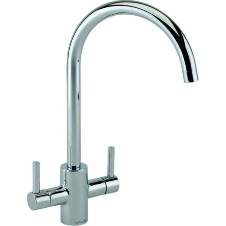 Reginox Genesis Dual Lever Kitchen Tap - Chrome - GENESIS CH - TAP 'N' SHOWER
