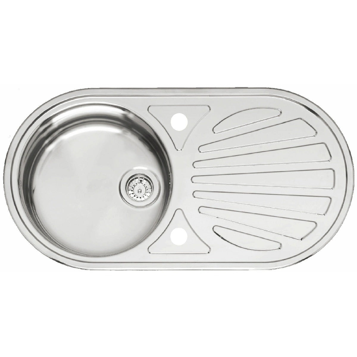 Reginox Galicia Comfort Inset Kitchen Sink - Stainless Steel - GALICIA - TAP 'N' SHOWER