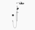 Mira Platinum Dual Rear Fed High Pressure - Chrome - 1.1981.002 - TAP 'N' SHOWER