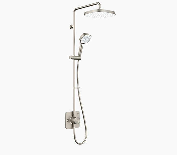 Mira Opero Dual Mixer Shower - Brushed Nickel - 1.1944.005 - TAP 'N' SHOWER