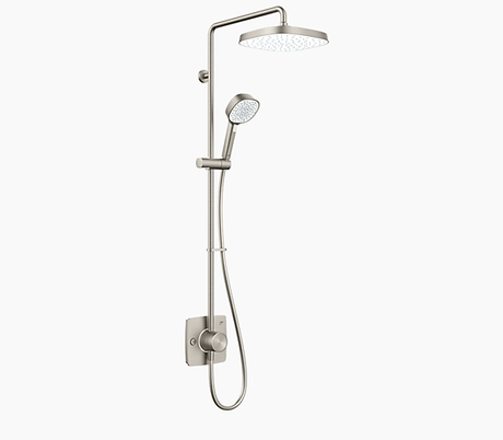 Mira Opero Dual Mixer Shower - Brushed Nickel - 1.1944.005 - TAP 'N' SHOWER