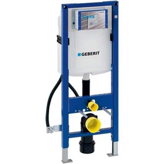 Geberit Duofix WC Toilet Frame 1120mm With 120mm Sigma Cistern For Use