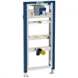 Geberit Duofix Universal Urinal Frame for Spray Head 500mm W x 1120 - 1300mm H - Blue - Blue - TAP 'N' SHOWER