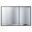 Geberit Omega60 Modern Dual Flush Plate - Brushed Chrome - 115.081.GH.1