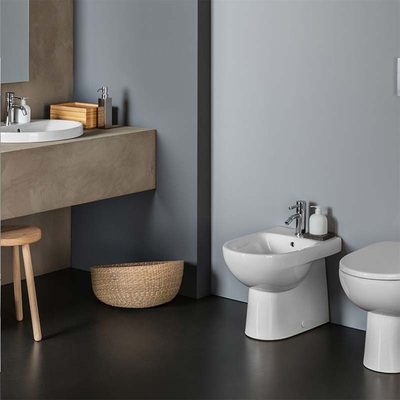 Geberit Selnova Back To Wall Bidet - White - 500.289.01.7 - TAP 'N' SHOWER