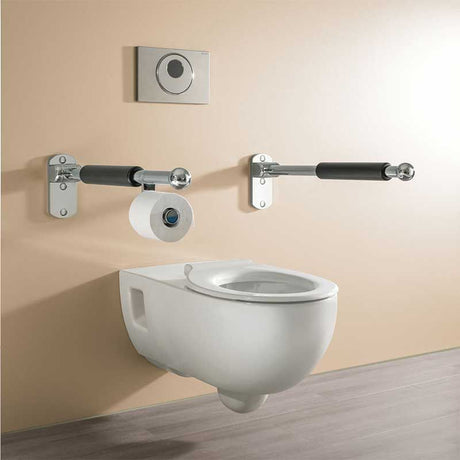 Geberit Selnova Comfort Antibacterial Standard Toilet Seat - White - 501.558.01.1 - TAP 'N' SHOWER