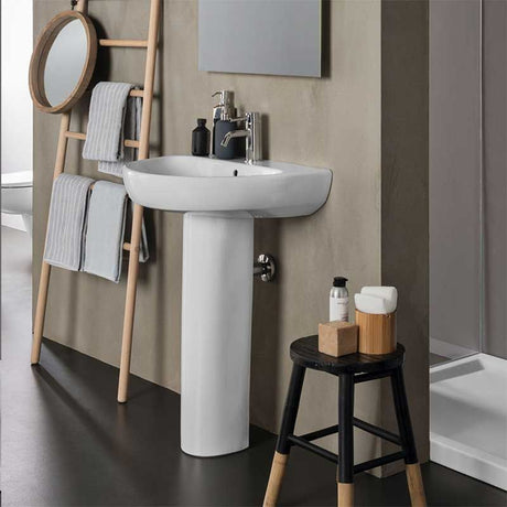 Geberit Selnova Full Pedestal - White - 501.449.00.6 - TAP 'N' SHOWER