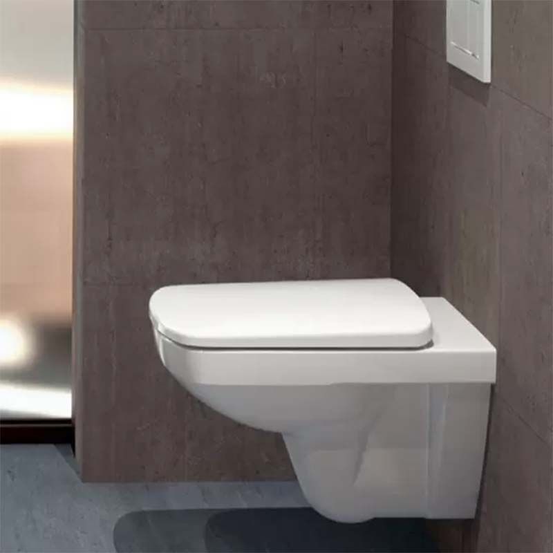 Geberit Selnova Square Standard Toilet Seat and Cover - 500.332.01.1 - TAP 'N' SHOWER