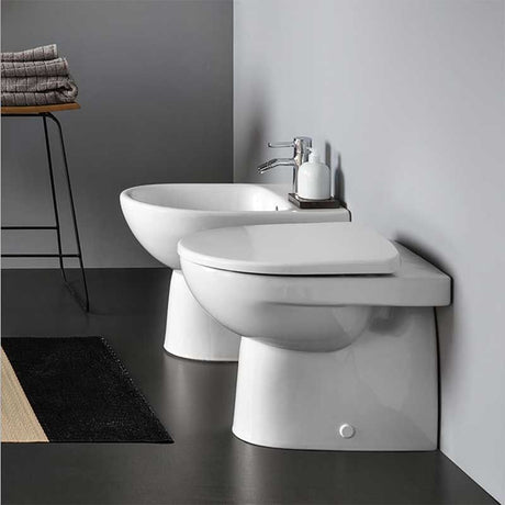 Geberit Selnova Standard Toilet Seat & Cover - White - 500.331.01.1 - TAP 'N' SHOWER