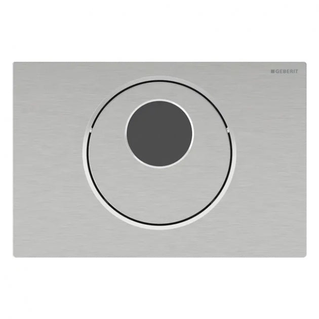 Geberit Sigma10 Flush Control - Stainless Steel - 115.856.SN.6 - TAP 'N' SHOWER
