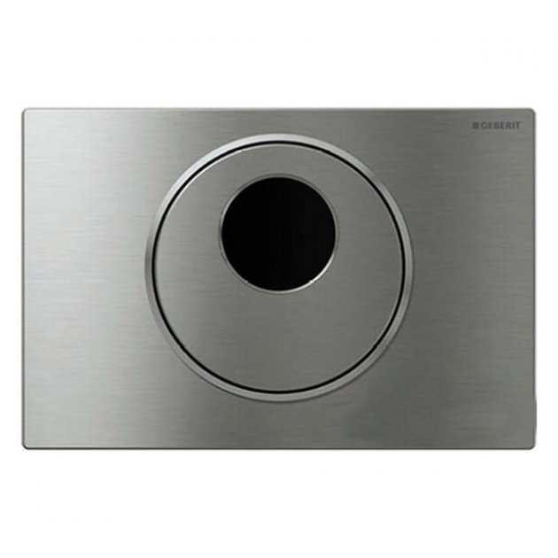Geberit Sigma10 Touchless Battery Operated Dual Flush Plate for Cistern - Brushed - 115.891.SN.5 replaced by 115.891.SN.6