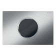 Geberit Sigma10 Battery - Operated Touchless Anti - Vandal Dual Flush Plate - Brushed Steel - 115.909.SN.6 - TAP 'N' SHOWER