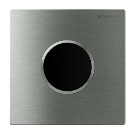 Geberit Sigma10 Commercial Mains Powered Electronic Urinal Flushing Control - Stainless Steel - 116.025.SN.1