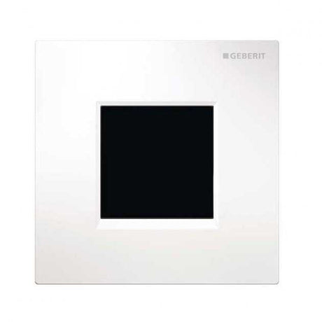 Geberit Sigma30 Modern Urinal Flush Electronic Mains - White/Chrome - 116.027.KJ.1