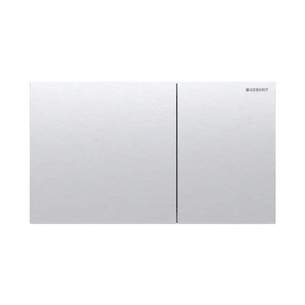 Geberit Sigma70 Dual Flush Plate - Brushed Stainless Steel - 115.622.FW.1 - TAP 'N' SHOWER
