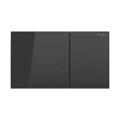 Geberit Sigma70 Dual Flush Plate - Black Glass - 115.622.SJ.1 - TAP 'N' SHOWER