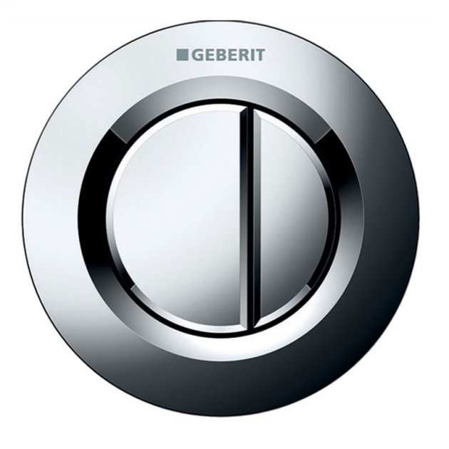 Geberit Type01 Modern Dual Flush Plate Button for 120mm and 150mm Conc
