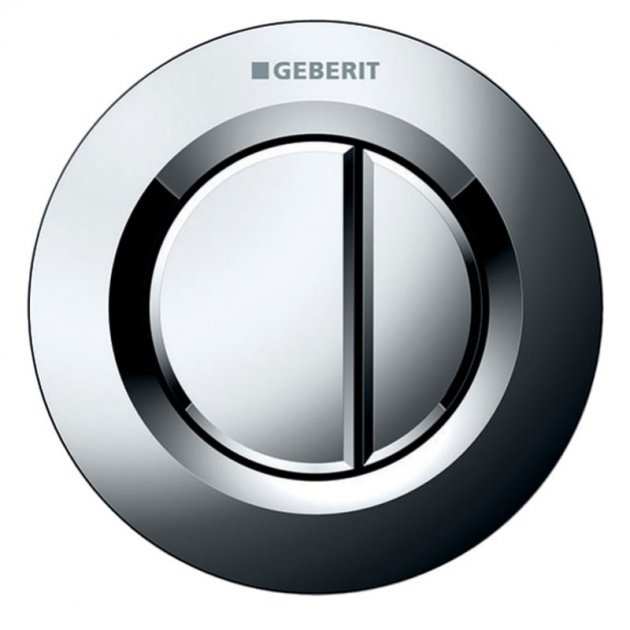 Geberit Type01 Contemporary Dual Flush Plate Button for Concealed Cist