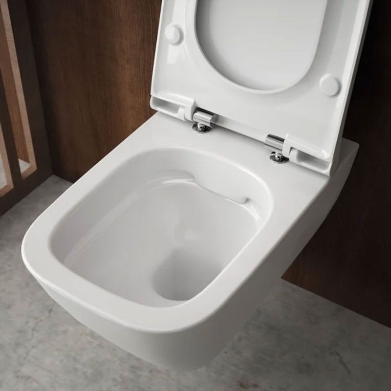 Geberit Smyle 4 - in - 1 Wall Hung Toilet Pack - Rimless - White - 118.349.21.2 - TAP 'N' SHOWER