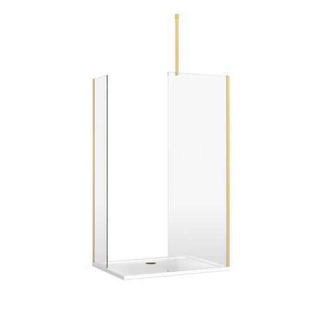 Burlington 8 Wall Profile - Gold - BUPROFILEGO - TAP 'N' SHOWER