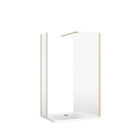 Burlington Glass to Wall Brace - Gold - BUBRACEGO - TAP 'N' SHOWER