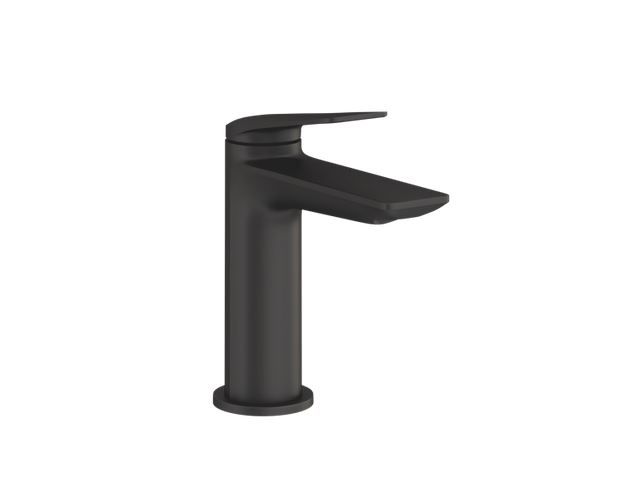 Britton Greenwich Mono Basin Mixer - Matt Black - GRE.110MB - TAP 'N' SHOWER