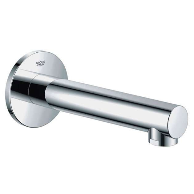 Grohe Concetto Modern Wall Mounted Bath Spout - Chrome - 13280001 - TAP 'N' SHOWER