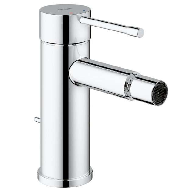Grohe Essence S - Size 1/2 inch Bidet Mixer Tap with Pop Up Waste - Chrome - 32935001 - TAP 'N' SHOWER
