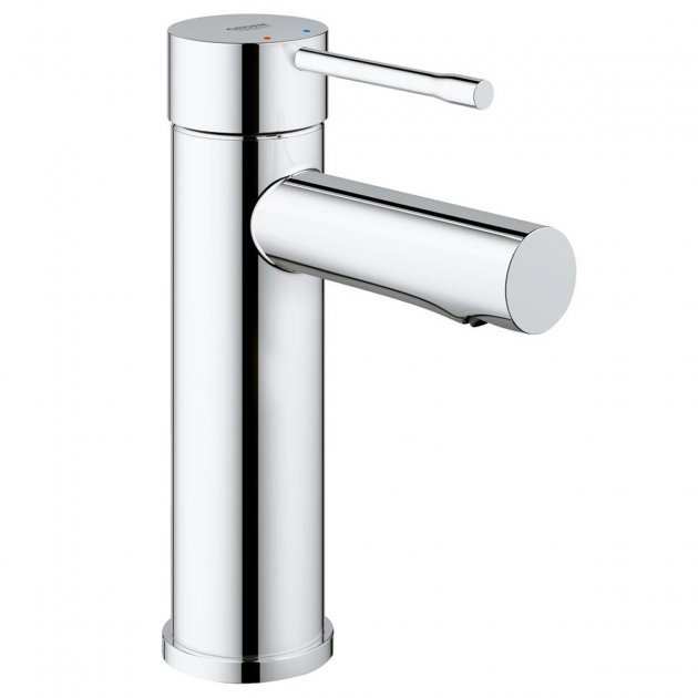 Grohe Essence Modern Deck Mounted S - Size Basin Mixer Tap - Chrome - 34294001 - TAP 'N' SHOWER