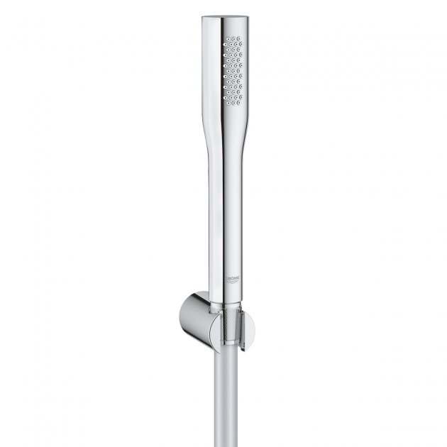 Grohe Euphoria Cosmo Rectangular Shower Handset and Holder - Chrome -