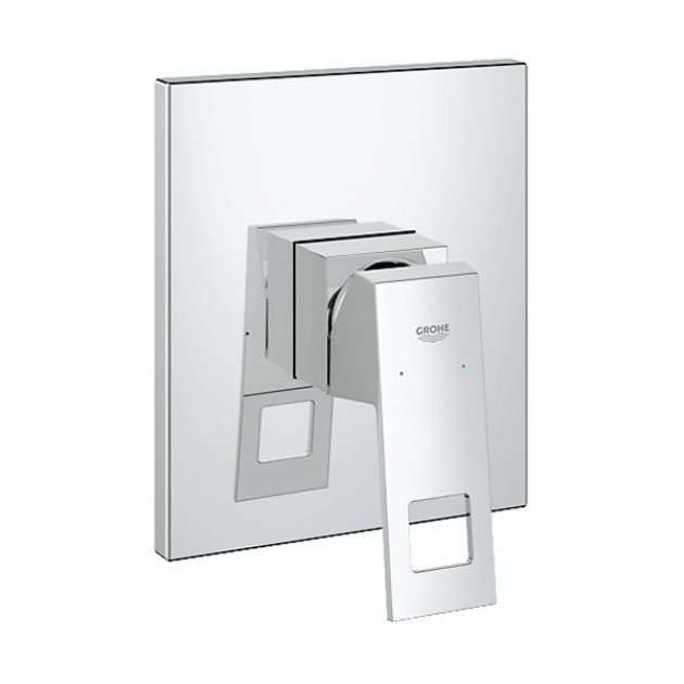 Grohe Eurocube Modern Concealed Shower Valve Trim - Chrome - 19898000 - TAP 'N' SHOWER