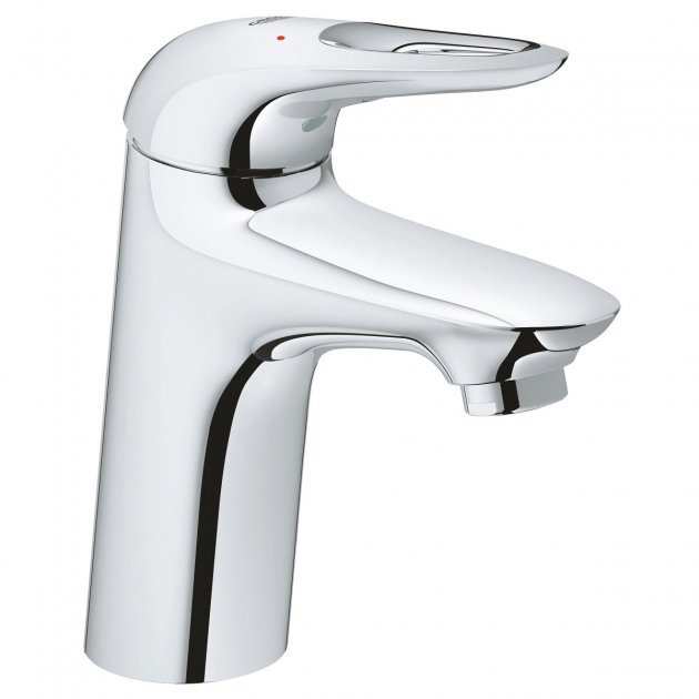 Grohe Eurostyle Modern S - Size Manual Basin Mixer Tap - Chrome - 32468003 - TAP 'N' SHOWER