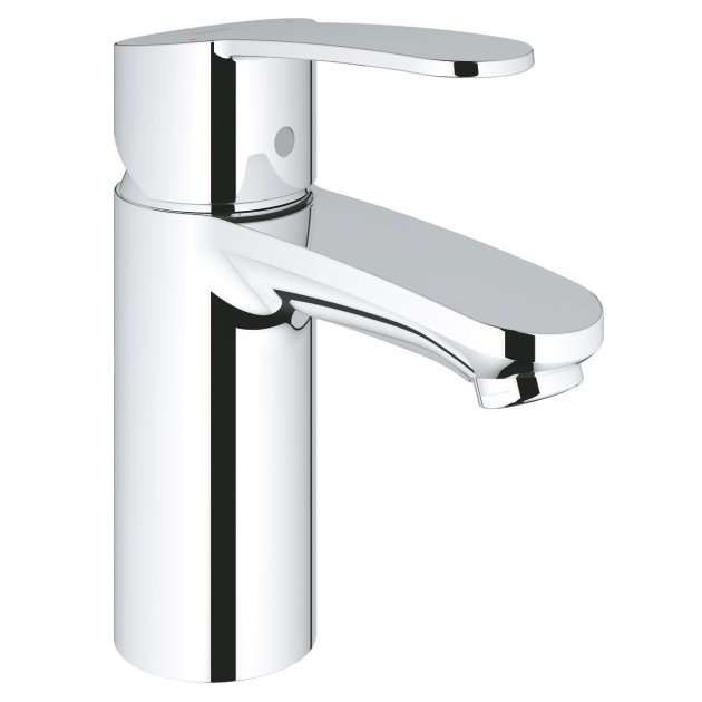 Grohe Eurostyle Cosmopolitan Modern UK LP Smooth Basin Mixer Tap - Chrome - 3246820L - TAP 'N' SHOWER