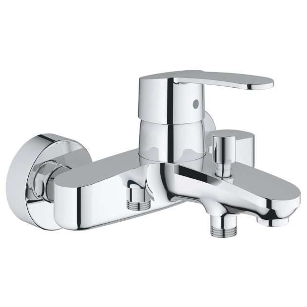 Grohe Eurostyle Wall Mounted Cosmo Bath Shower Mixer Tap - Chrome - 33591002 - TAP 'N' SHOWER