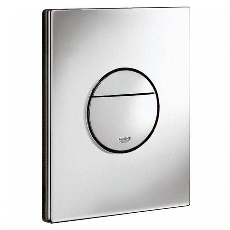 Grohe Nova Modern Dual Button Flush Plate - Chrome - 38765000