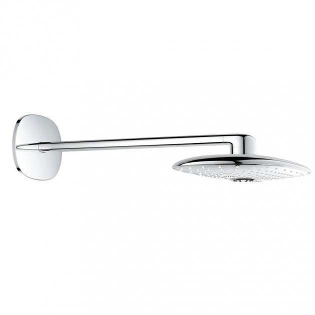 Grohe Rainshower 2 Spray Pattern Fixed Shower Head 360mm - Chrome - 26254000