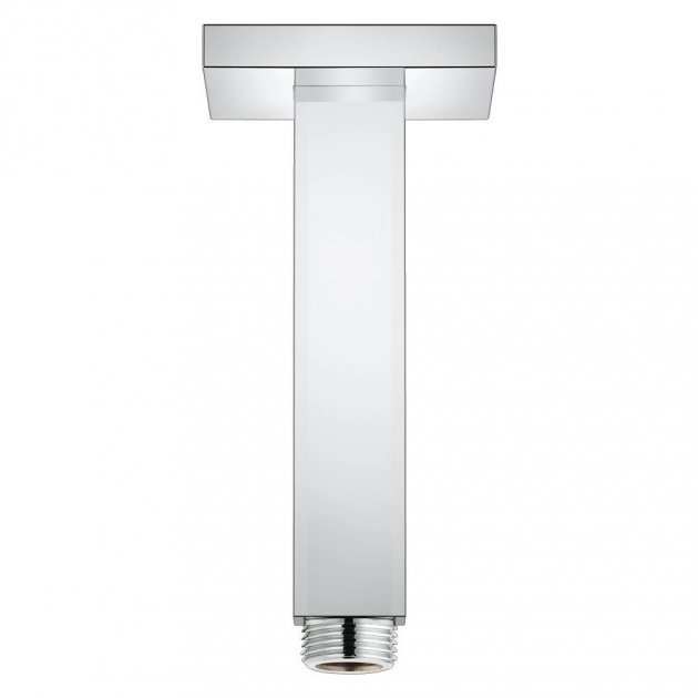 Grohe Rainshower Modern Ceiling Mounted Shower Arm 154mm Length - Chrome - 27711000