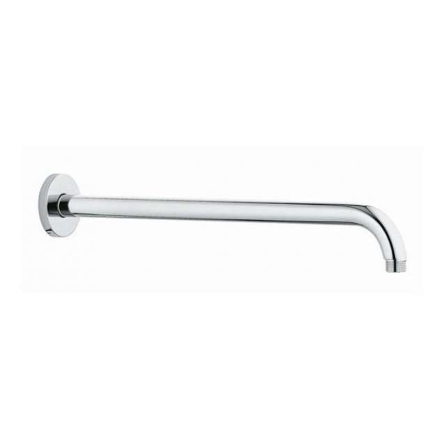Grohe Rainshower Modern Wall Mounted Shower Arm 380mm Length - Chrome - 28361000