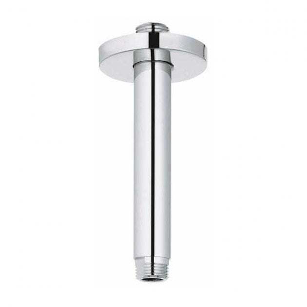 Grohe Rainshower 142mm Round Ceiling Shower Arm - Chrome - 28724000
