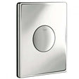 Grohe Skate Wall Mounted Pneumatic Single Flush Plate - Chrome - 38573000