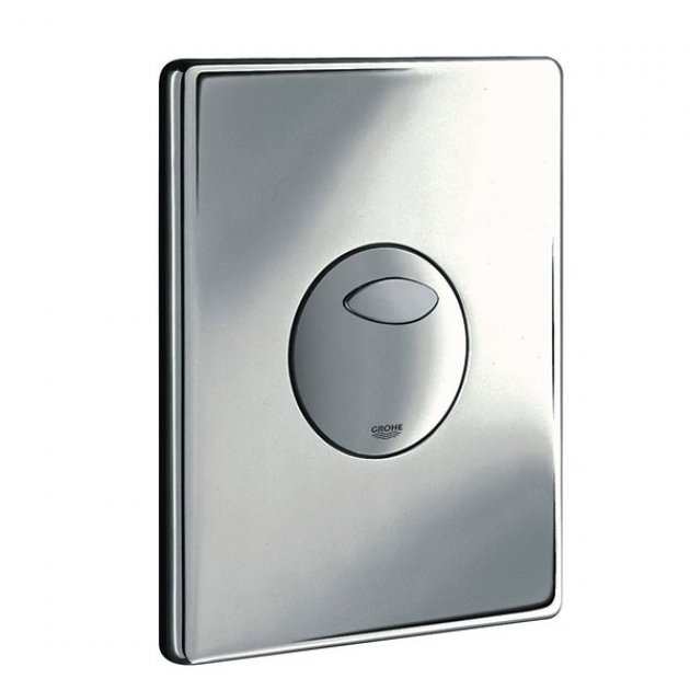 Grohe Skate Dual Button Flush Plate for AV1 - RealSteel - 38862000